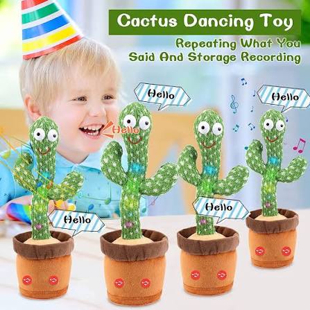Talking & Dancing Cactus This Toy Talks