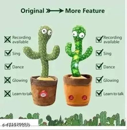 Talking & Dancing Cactus This Toy Talks