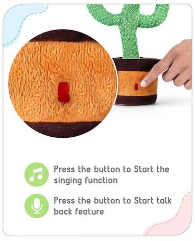Talking & Dancing Cactus This Toy Talks